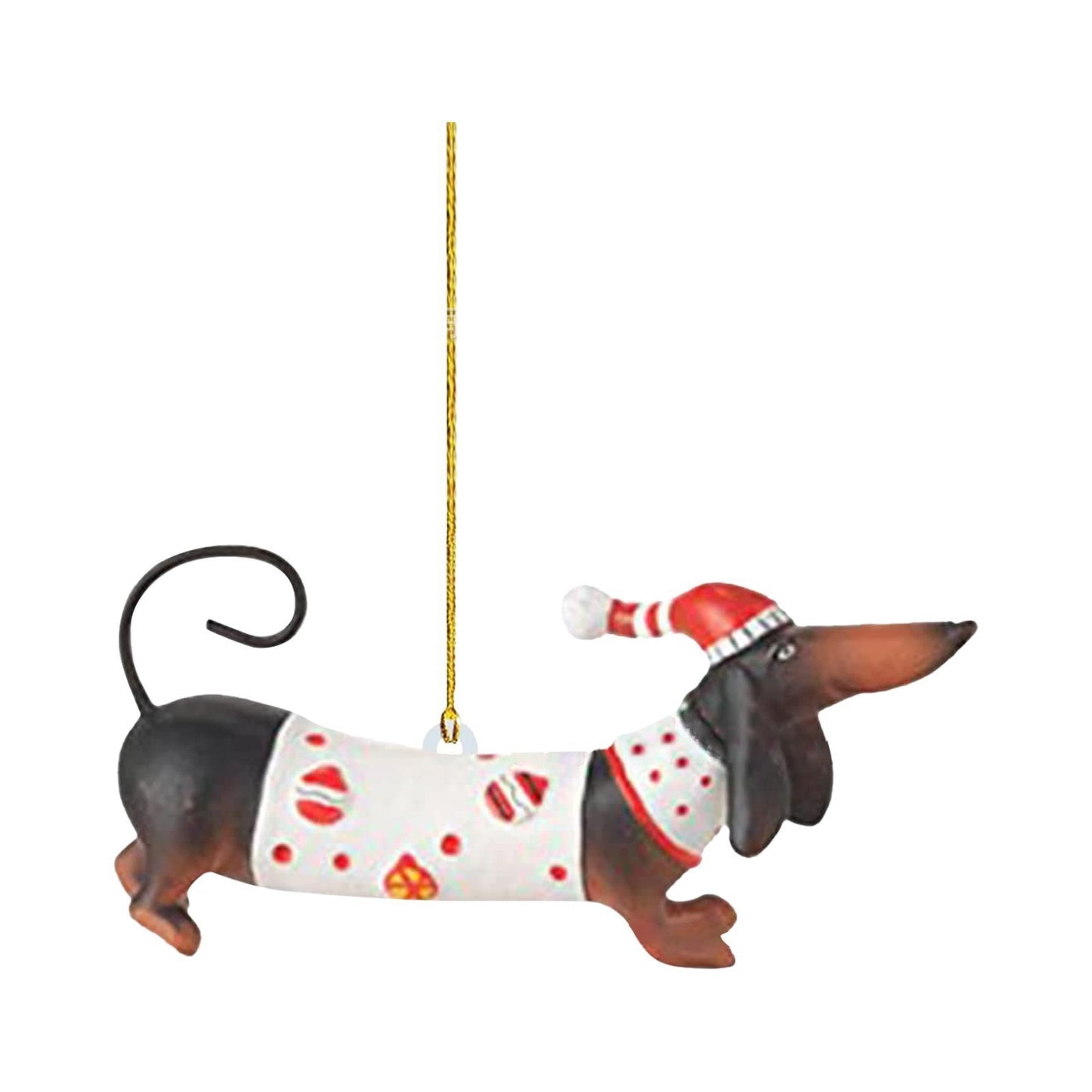 Christmas Tree Dachshund Ornament