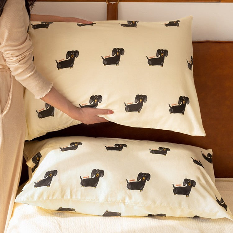 Dachshund Cotton Pillowcase - The Best Dachshund Gifts