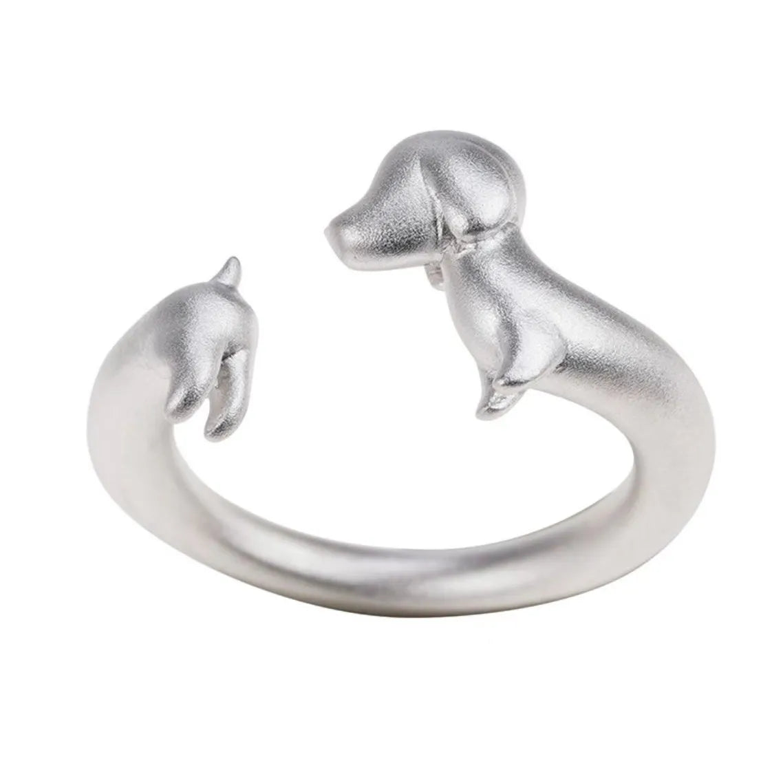 Adjustable Copper Dachshund Ring | The Best Dachshund Gifts