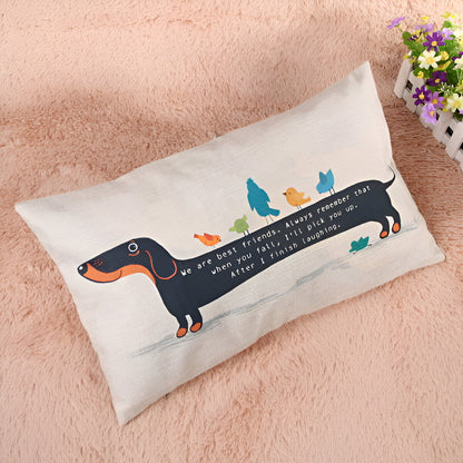 Best Friends Dachshund Pillowcase | The Best Dachshund Gifts