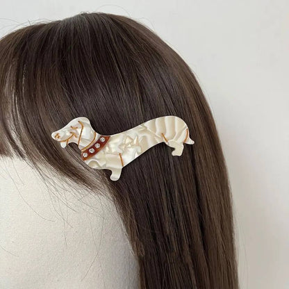 Colorful Dachshund Barrette | The Best Dachshund Gifts