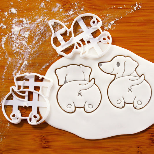 Cute Dachshund Butt Cookie Cutters | The Best Dachshund Gifts