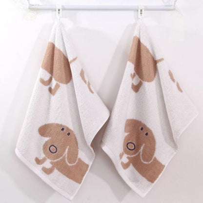 Cute Dachshund Embroidered Towel