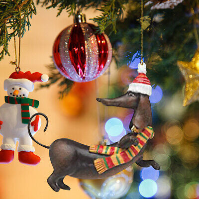 Christmas Tree Dachshund Ornament