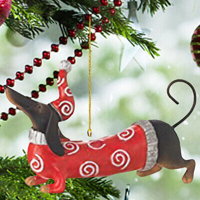 Christmas Tree Dachshund Ornament