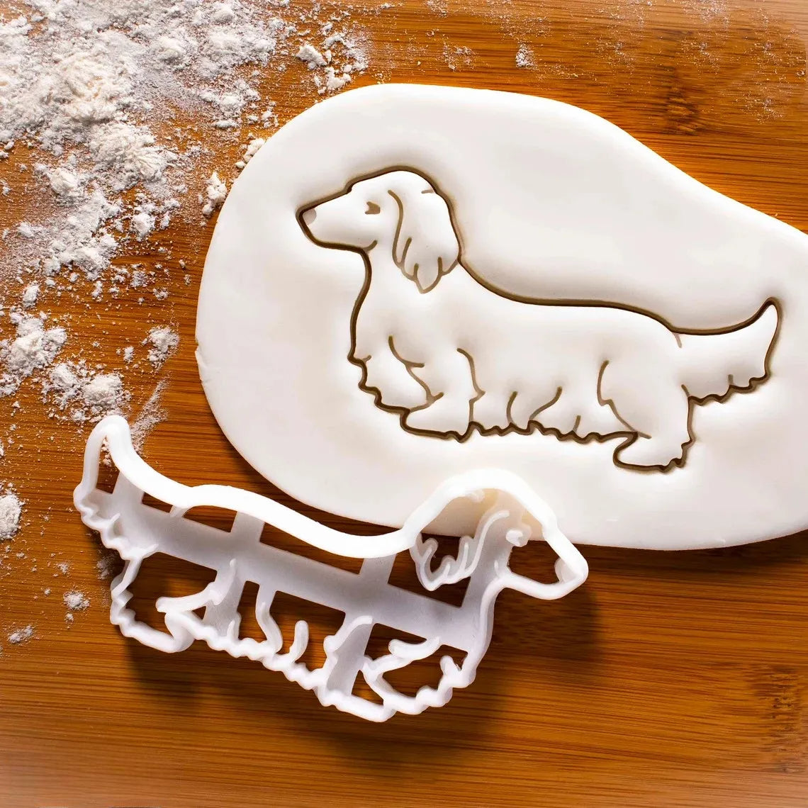 Long Haired Dachshund Cookie Cutters | The Best Dachshund Gifts