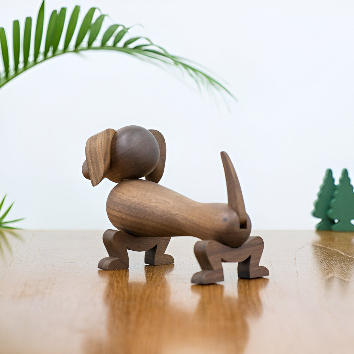 Wooden Dachshund Figurine | The Best Dachshund Gifts