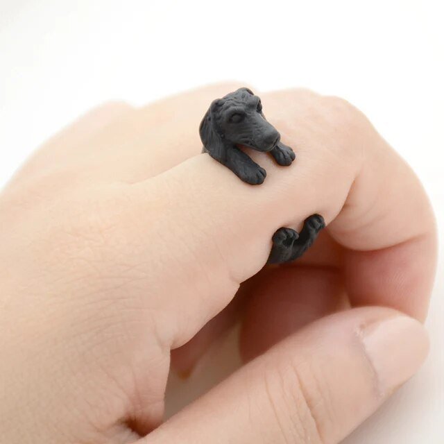 Adjustable Zinc Alloy Dachshund Ring | The Best Dachshund Gifts