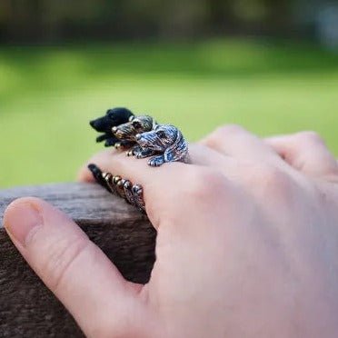 Adjustable Zinc Alloy Dachshund Ring | The Best Dachshund Gifts