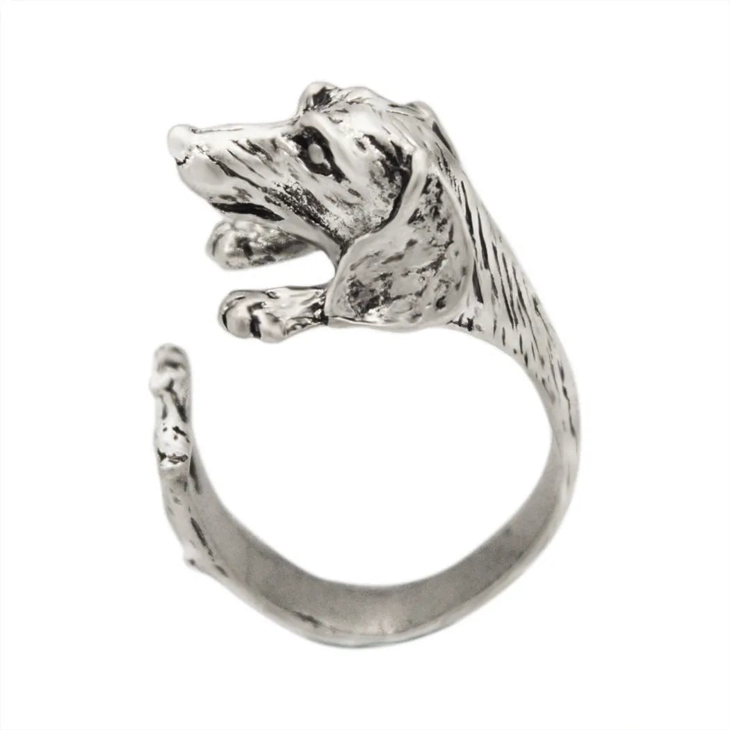 Adjustable Zinc Alloy Dachshund Ring | The Best Dachshund Gifts