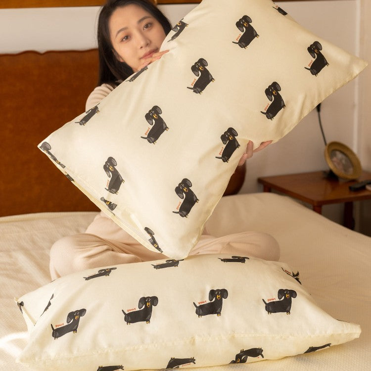 Dachshund Cotton Pillowcase - The Best Dachshund Gifts