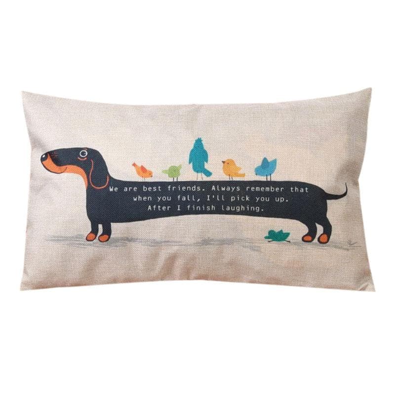 Best Friends Dachshund Pillowcase | The Best Dachshund Gifts