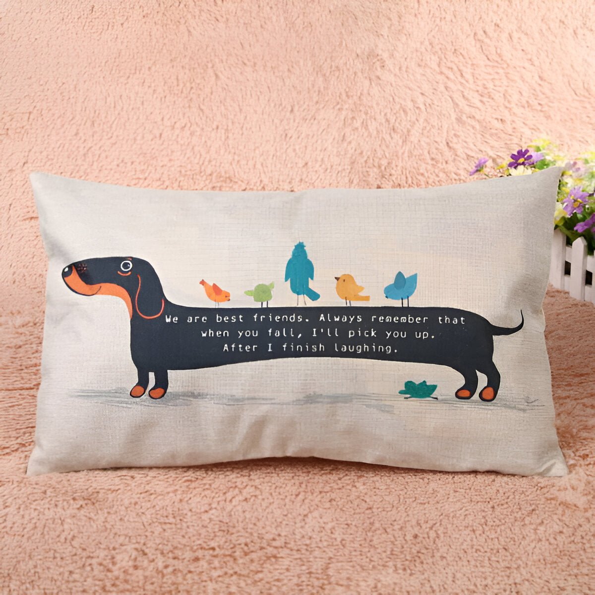 Best Friends Dachshund Pillowcase | The Best Dachshund Gifts