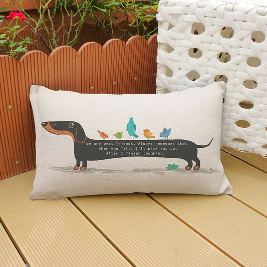 Best Friends Dachshund Pillowcase | The Best Dachshund Gifts