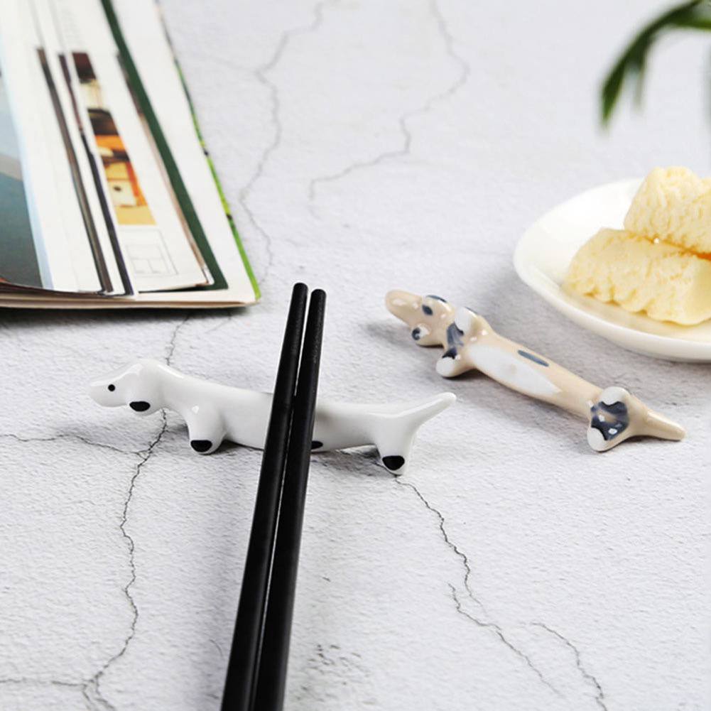 Ceramic Dachshund Chopstick Holder | The Best Dachshund Gifts