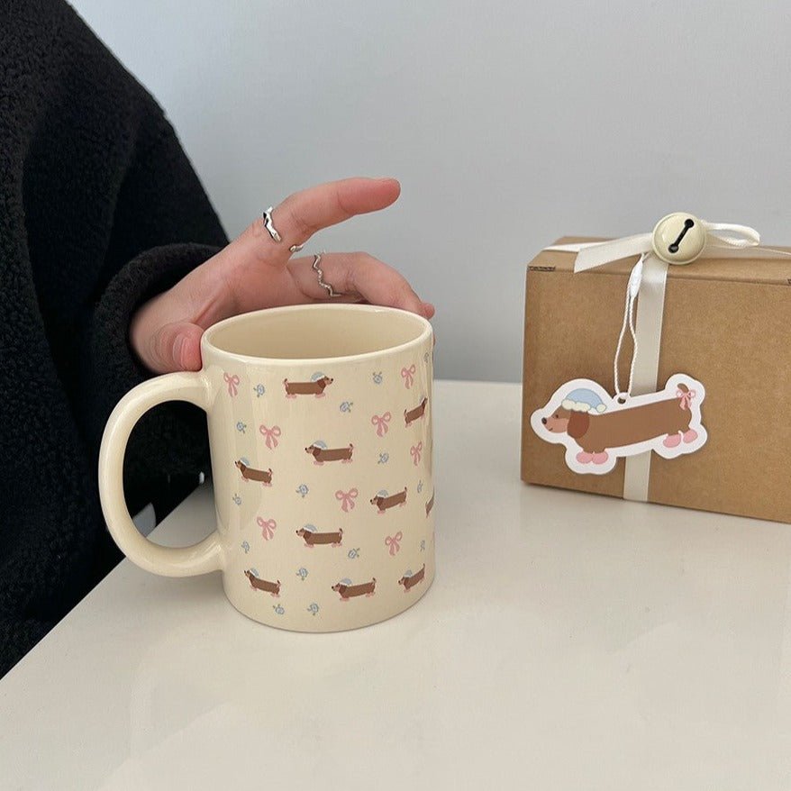 Ceramic Dachshund Mug | The Best Dachshund Gifts