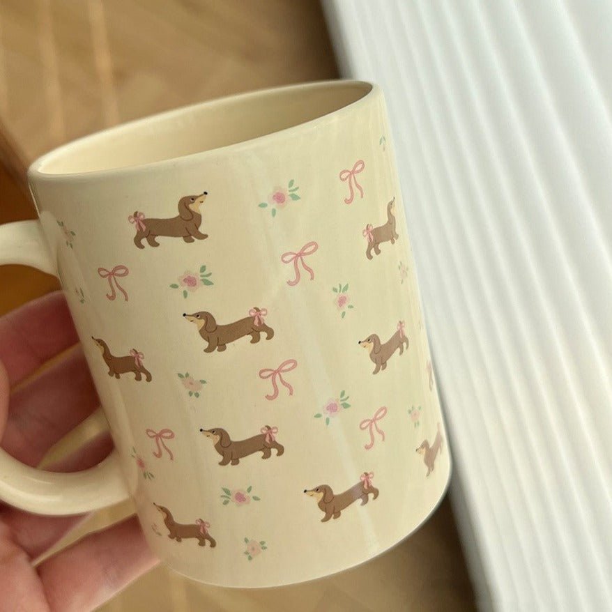 Ceramic Dachshund Mug | The Best Dachshund Gifts