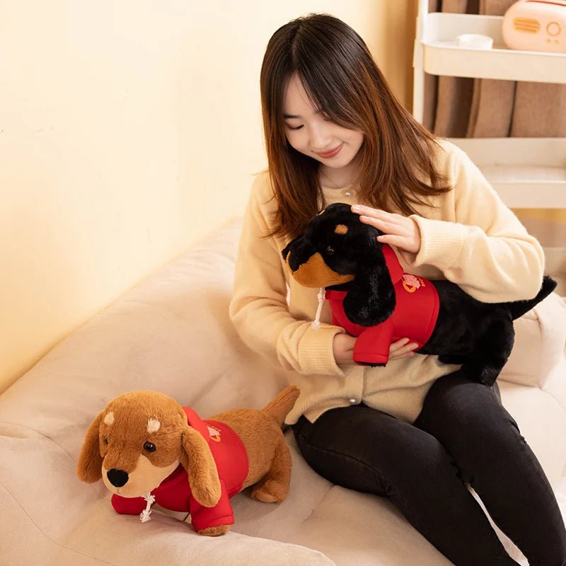 Cute Dachshund Hoodie Toy | The Best Dachshund Gifts