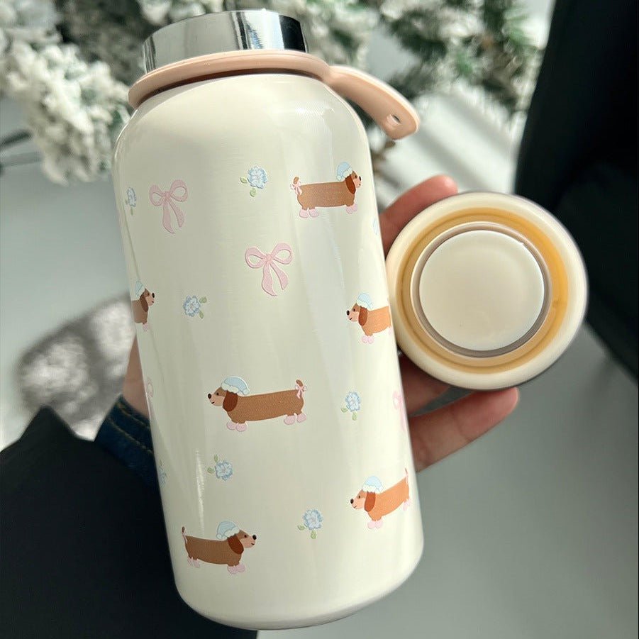 Cute Dachshund Thermos 13.5fl oz / 400ml | The Best Dachshund Gifts