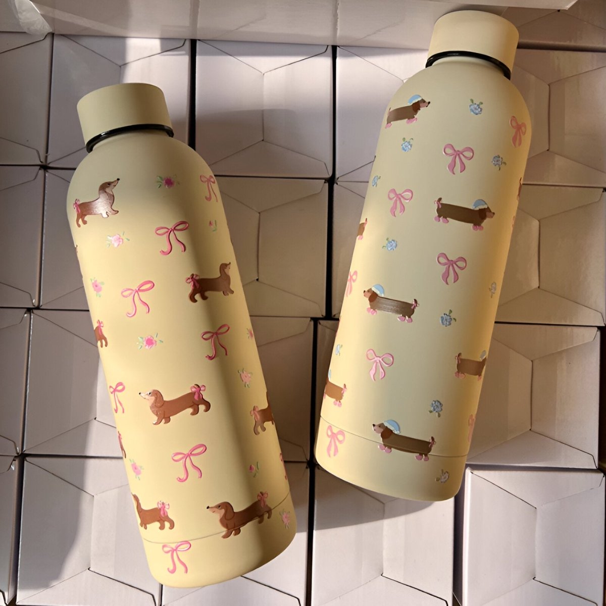 Cute Dachshund Thermos 16.9fl oz / 500ml | The Best Dachshund Gifts