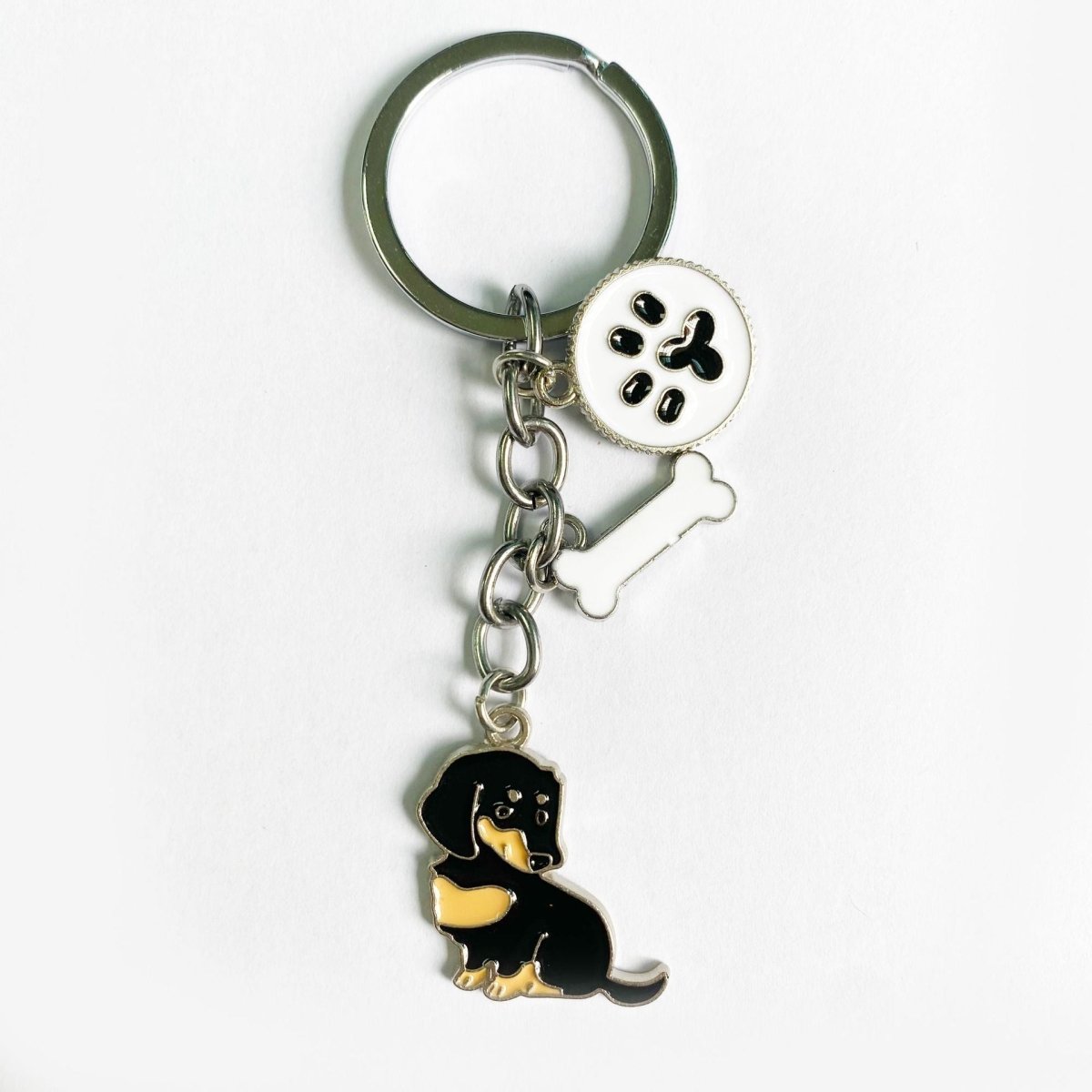 Cute Metal Dachshund Keychain | The Best Dachshund Gifts