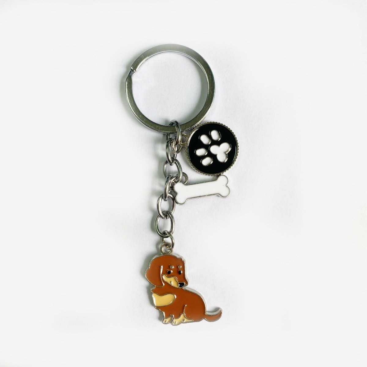 Cute Metal Dachshund Keychain | The Best Dachshund Gifts