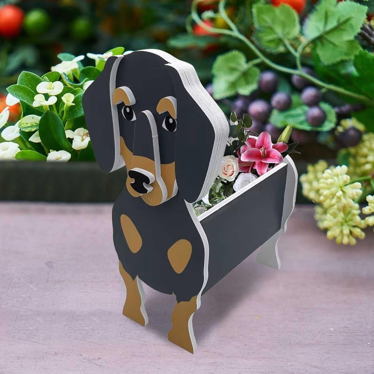 Dachshund Flower Pot | The Best Dachshund Gifts