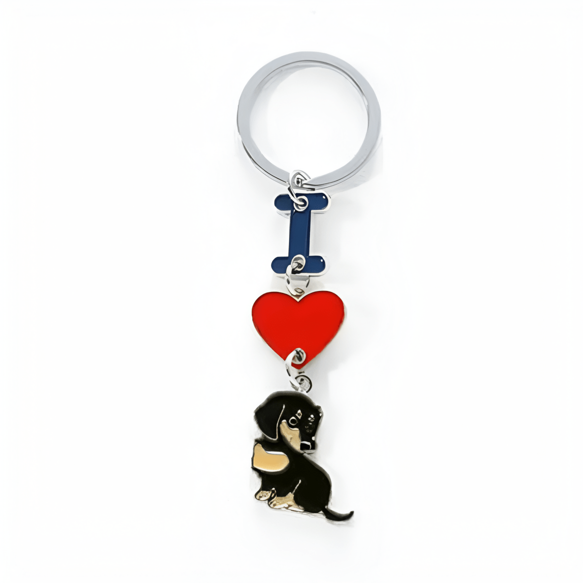 I ♡ Dachshunds Keychain | The Best Dachshund Gifts