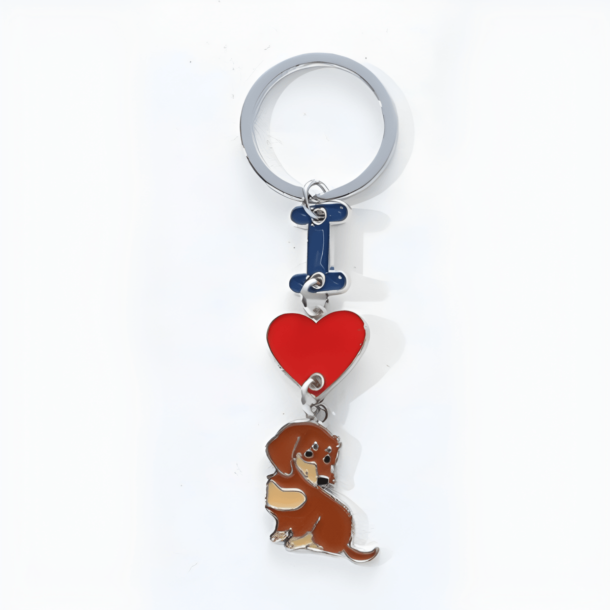 I ♡ Dachshunds Keychain | The Best Dachshund Gifts