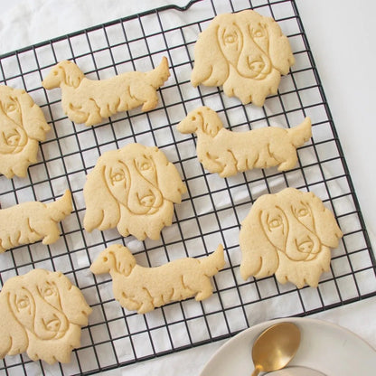 Long Haired Dachshund Cookie Cutters | The Best Dachshund Gifts