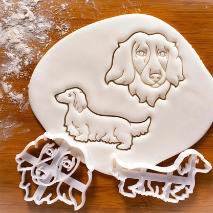 Long Haired Dachshund Cookie Cutters | The Best Dachshund Gifts