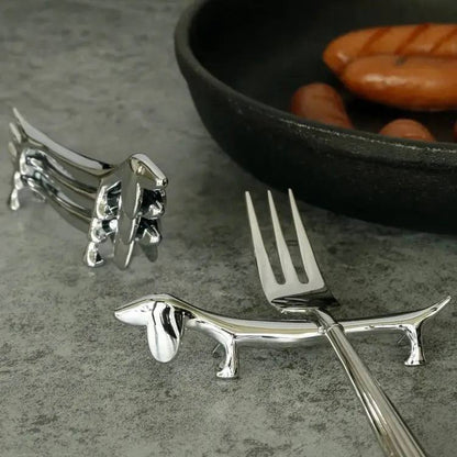 Metal Dachshund Chopstick Holder | The Best Dachshund Gifts