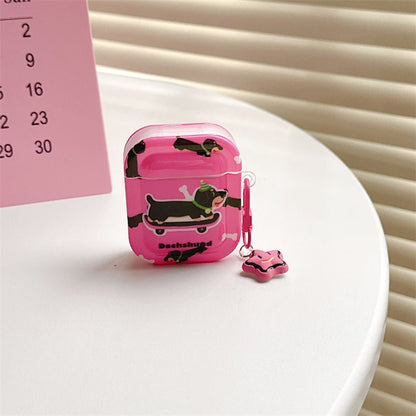 Pink Dachshund AirPods Case | The Best Dachshund Gifts