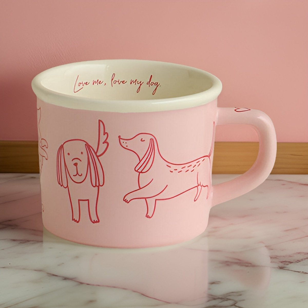 Pink Dachshund Mug | The Best Dachshund Gifts