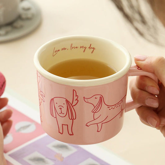 Pink Dachshund Mug | The Best Dachshund Gifts