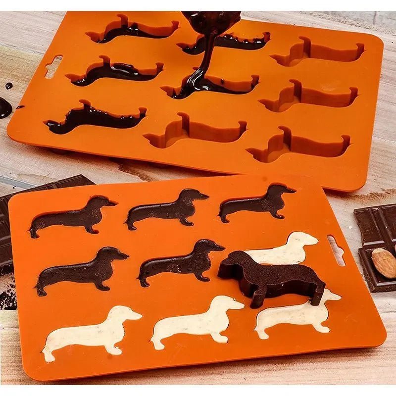 Silicone Dachshund Mold Tray | The Best Dachshund Gifts