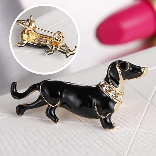 Small Dachshund Brooch | The Best Dachshund Gifts