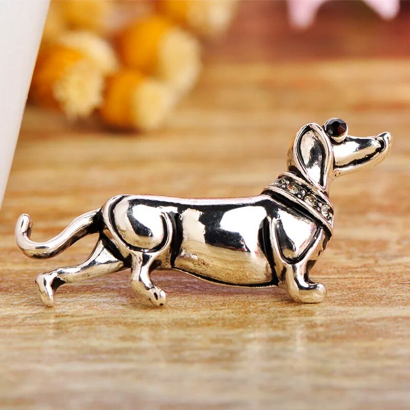 Small Dachshund Brooch | The Best Dachshund Gifts