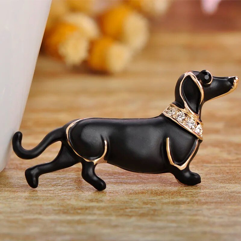 Small Dachshund Brooch | The Best Dachshund Gifts