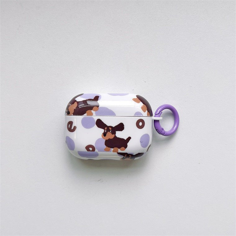 White Dachshund AirPods Case | The Best Dachshund Gifts