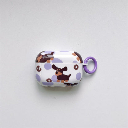 White Dachshund AirPods Case | The Best Dachshund Gifts