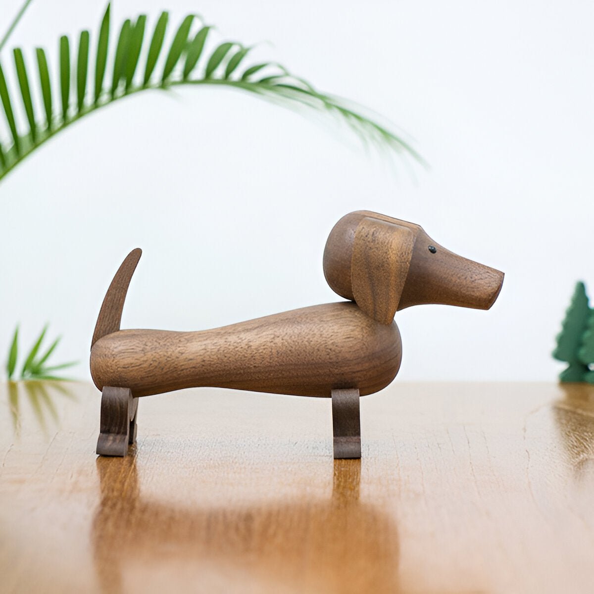 Wooden Dachshund Figurine | The Best Dachshund Gifts