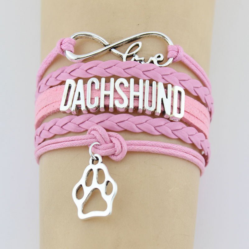 Woven Dachshund Bracelet | The Best Dachshund Gifts